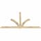 Ekena Millwork Redmond Rough Sawn Timber Gable Bracket, Douglas Fir, 84"W x 49"H x 2"D x 4"F, 14/12 Pitch GBW084X49X0204RED00RDF - alternate 5